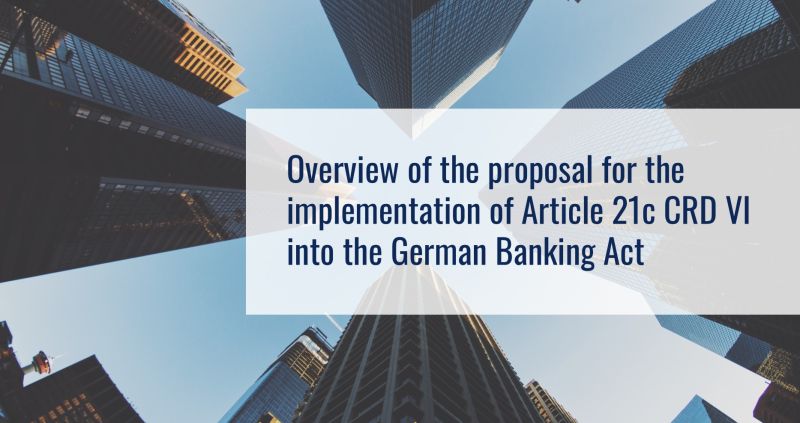 CRD6 Article 21c and Third Country Banks