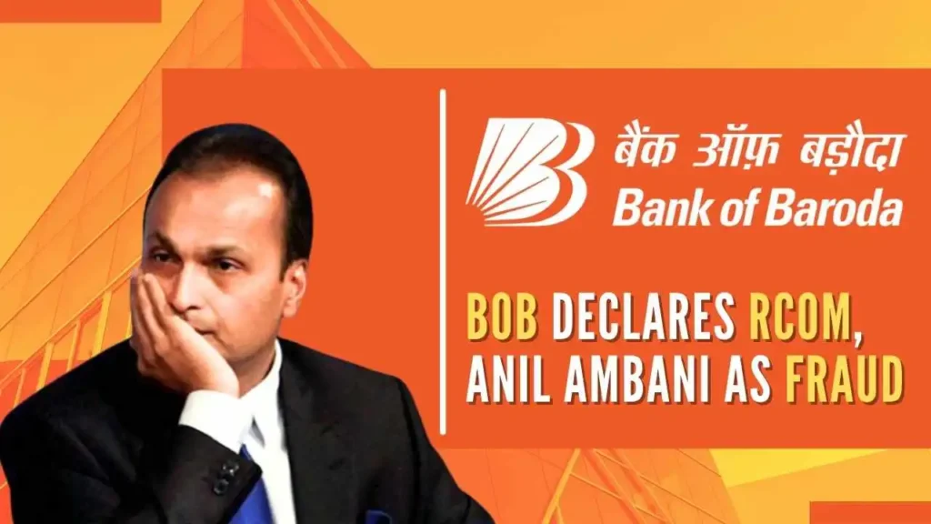 Bank of Baroda Classifies RCom Loan